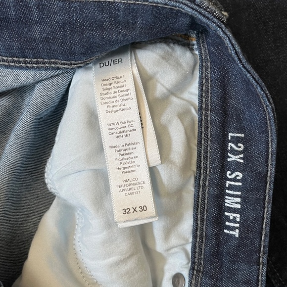 DU/ER Duer L2X Performance Slim Fit Jeans - Men's Size 32*29 - Blue - Picture 3 of 10